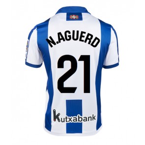 Billiga Real Sociedad Nayef Aguerd #21 Hemmatröja 2024-25 Kortärmad